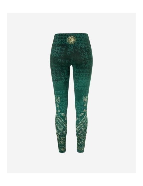 Spirit of OM - Yoga Leggings Buddhi - smaragd