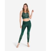Spirit of OM - Yoga Leggings Buddhi - smaragd
