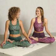Spirit of OM - Yoga Leggings Buddhi - smaragd