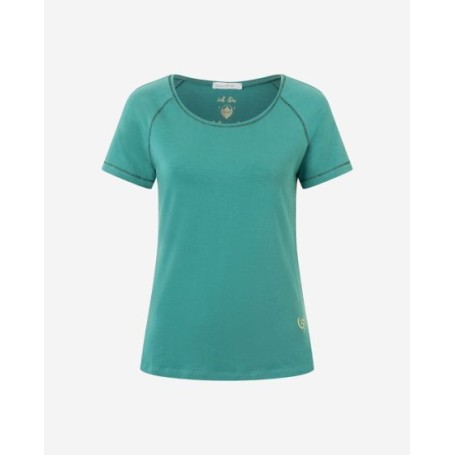 Spirit of OM - Shirt Raglan OM Herz - grün