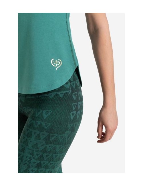 Spirit of OM - Shirt Raglan OM Herz - grün