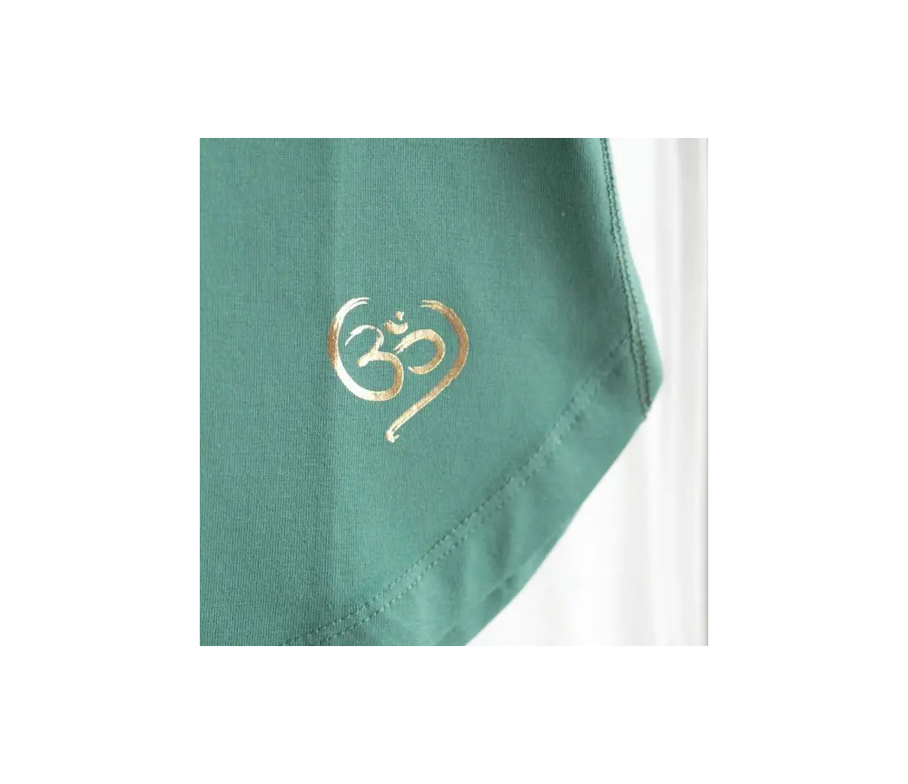 Spirit of OM - Shirt Raglan OM Herz - grün