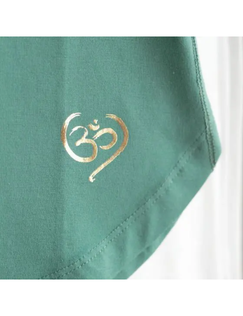 Spirit of OM - Shirt Raglan OM Herz - grün