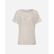 Spirit of OM - Shirt Eka Padma - sand-nature melange gold