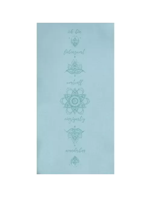 Spirit of OM - Langarm-Shirt Bambus - blue-breeze