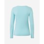 Spirit of OM - Langarm-Shirt Bambus - blue-breeze