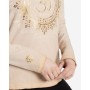Spirit of OM - Langarm-Shirt OM Mandala - sand