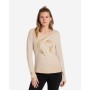 Spirit of OM - Langarm-Shirt OM Mandala - sand