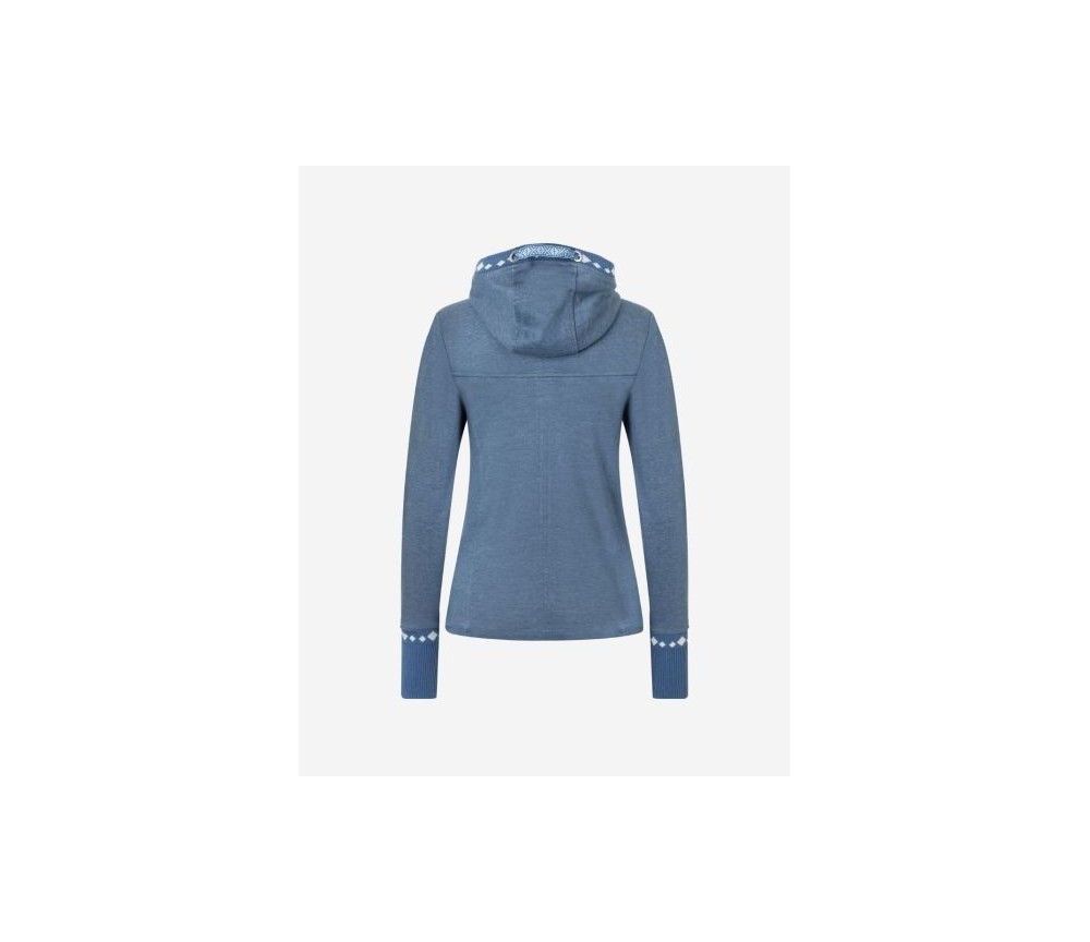 Spirit of OM - Sweatjacke women - jeansblau
