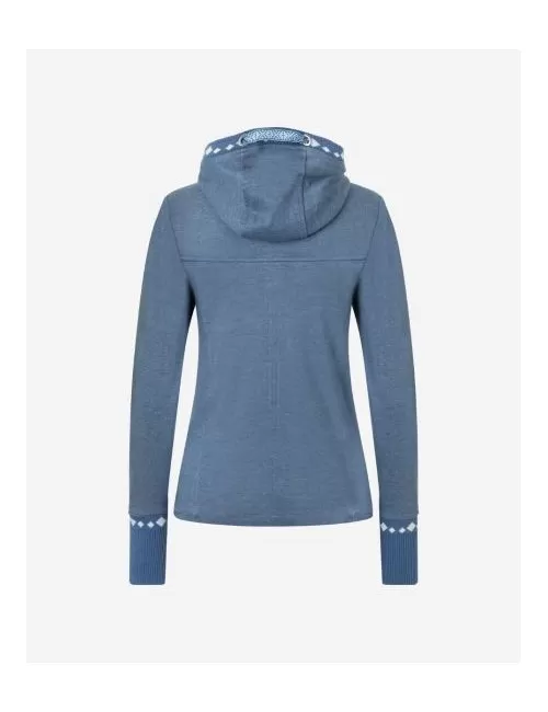 Spirit of OM - Sweatjacke women - jeansblau