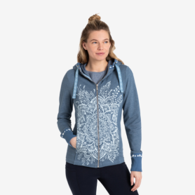 The Spirit of OM - Sweatjacke - Women - jeans-blau