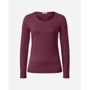 Spirit of OM - Langarm-Shirt Mabu Chakra - berry