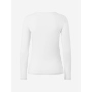 Spirit of OM - Langarm-Shirt Mabu Chakra - weiß