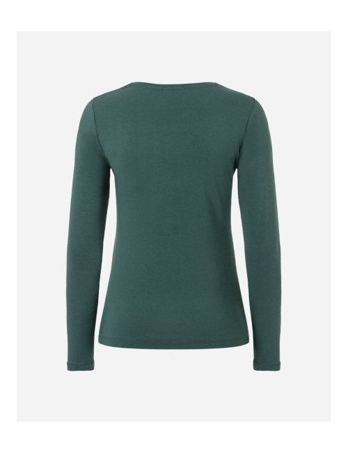 Spirit of OM - Langarm-Shirt Mabu Chakra - smaragd