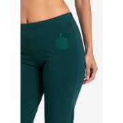 Spirit of OM - Wellnesshose Unisex - farngrün