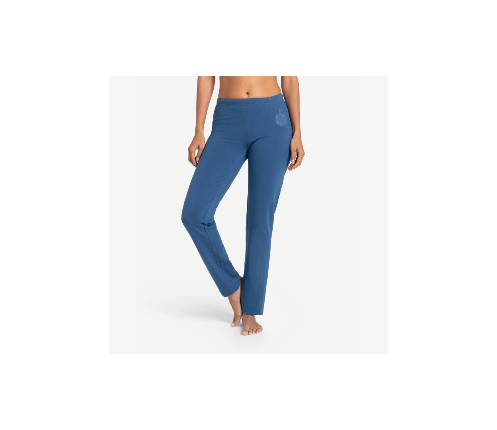 Spirit of OM - Wellnesshose Unisex - jeansblau