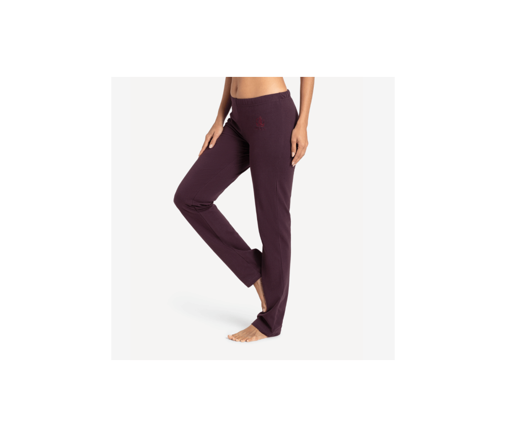 Spirit of OM - Wellnesshose Unisex - aubergine