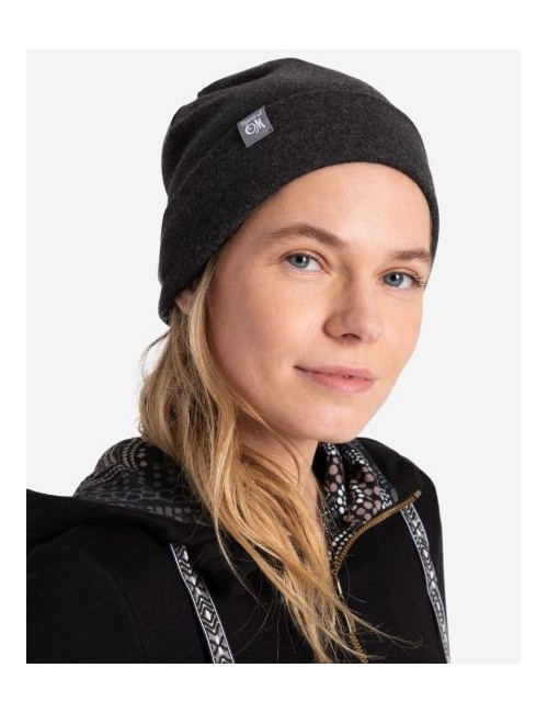 Spirit of OM - Beanie Mütze Bambus - anthrazit-melange