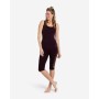 Spirit of OM - Yoga Leggings Capri - aubergine