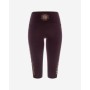 Spirit of OM - Yoga Leggings Capri - aubergine