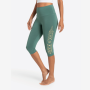 The Spirit of OM - Leggings - capri - green / smaragd