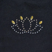 Spirit of OM - Yoga Leggings Capri - schwarz