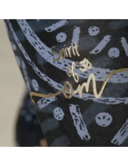 Spirit of OM - Yoga Leggings Magic - blau/gold