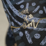 Spirit of OM - Yoga Leggings Magic - blau/gold