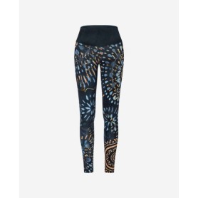 Spirit of OM - Yoga Leggings Magic - blau/gold