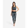 Spirit of OM - Yoga Leggings Magic - blau/gold
