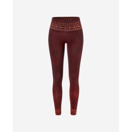Spirit of OM - Yoga Leggings Shakti - henna-rot