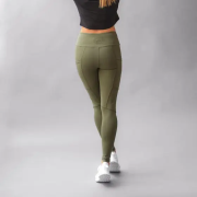 Spirit of OM - Yoga and Run Leggings - grün