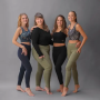 The Spirit of OM - Leggings - Yoga and Run - grün