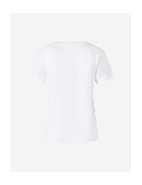 Spirit of OM - Shirt Raglan OM Herz - weiß