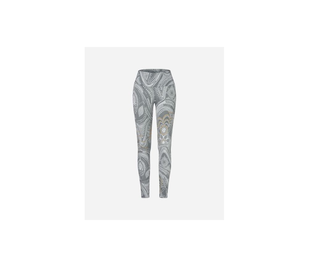Spirit of OM - Yoga Leggings Puja - graugold