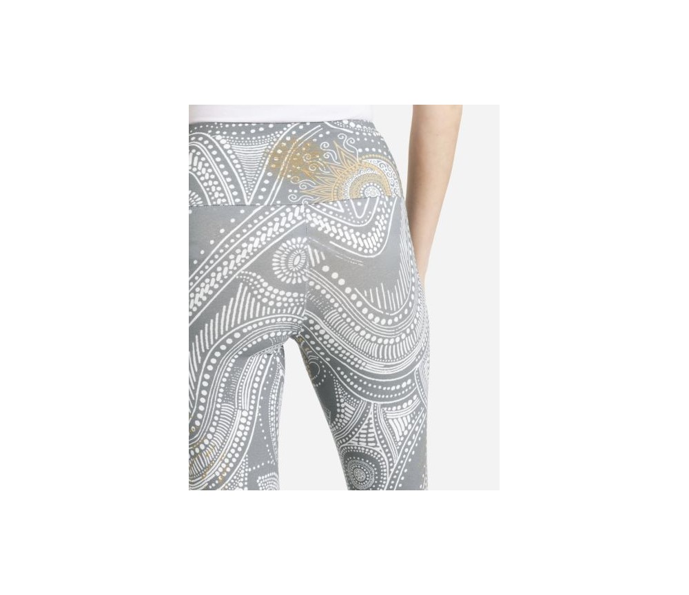 Spirit of OM - Yoga Leggings Puja - graugold