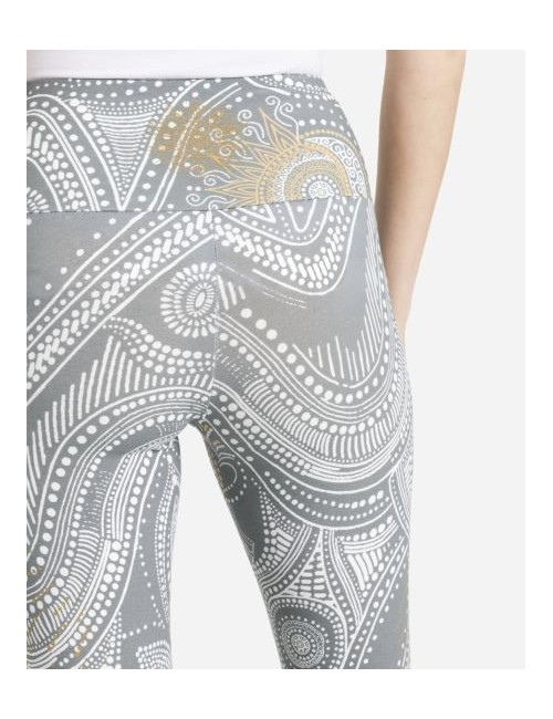 Spirit of OM - Yoga Leggings Puja - graugold