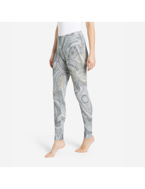 Spirit of OM - Yoga Leggings Puja - graugold