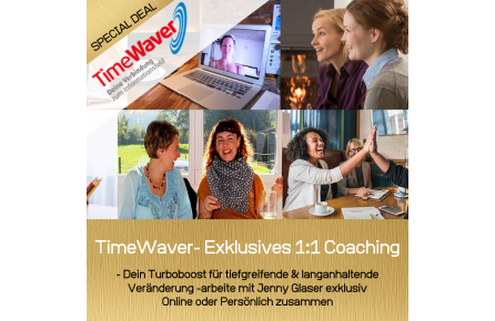 TimeWaver Special Deal 1:1 Coaching - 1 Session