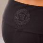 The Spirit of OM - Yoga and Run Leggings - schwarz