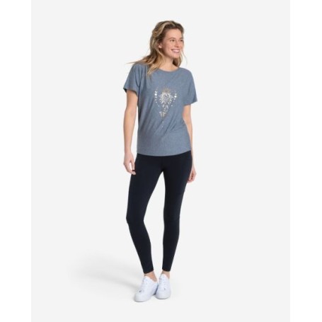 Spirit of OM - Yoga and Run Leggings - dunkelblau