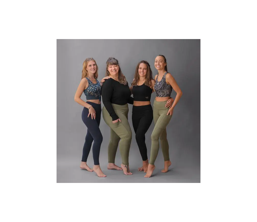 Spirit of OM - Yoga and Run Leggings - dunkelblau