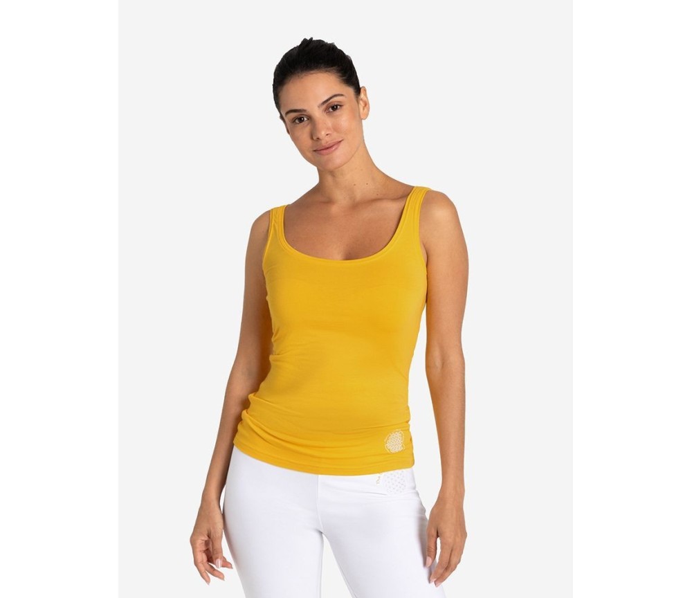 Spirit of OM - Tanktop Satti - sonnenblume