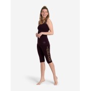 Spirit of OM - Tanktop Satti - aubergine