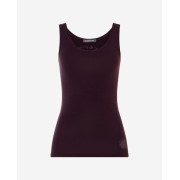 Spirit of OM - Tanktop Satti - aubergine