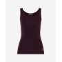 The Spirit of OM - Tanktop Satti - skin fit - aubergine