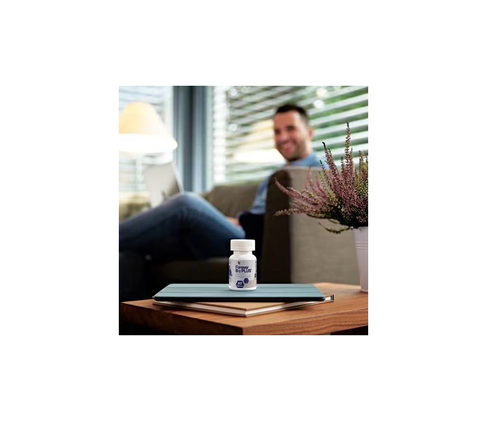 Forever - Forever B12 Plus™ - Nahrungsergänzungsmittel aus Vitamin B12 plus und Folsäure - 60 Presslinge