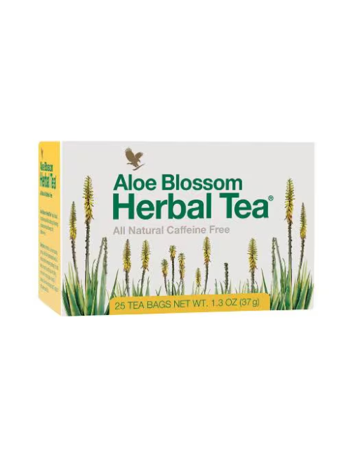 Forever - Aloe Blossom Herbal Tea® - Aufgussgetränk aus Aloe-Vera-Blüten - 25 Filterbeutel