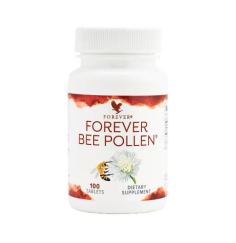 Forever - Forever Bee Pollen™ - Nahrungsergänzungsmittel mit Bienenpollen, wertvollem Honig und Gelée Royal - 100 Presslinge