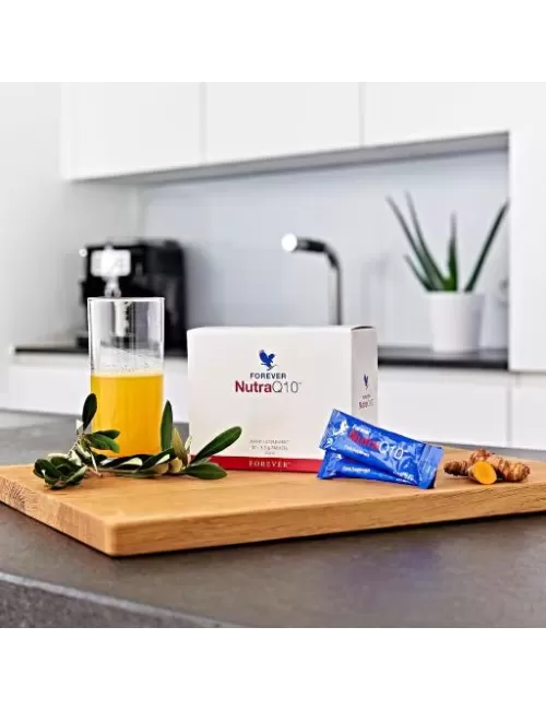 Forever - Forever Nutra Q10™ - Trinkpulver - Nahrungsergänzungsmittel mit Coenzym Q10 - 30 Beutel